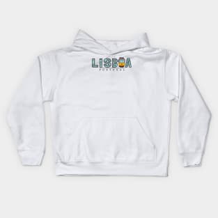 Lisbon Tram Kids Hoodie